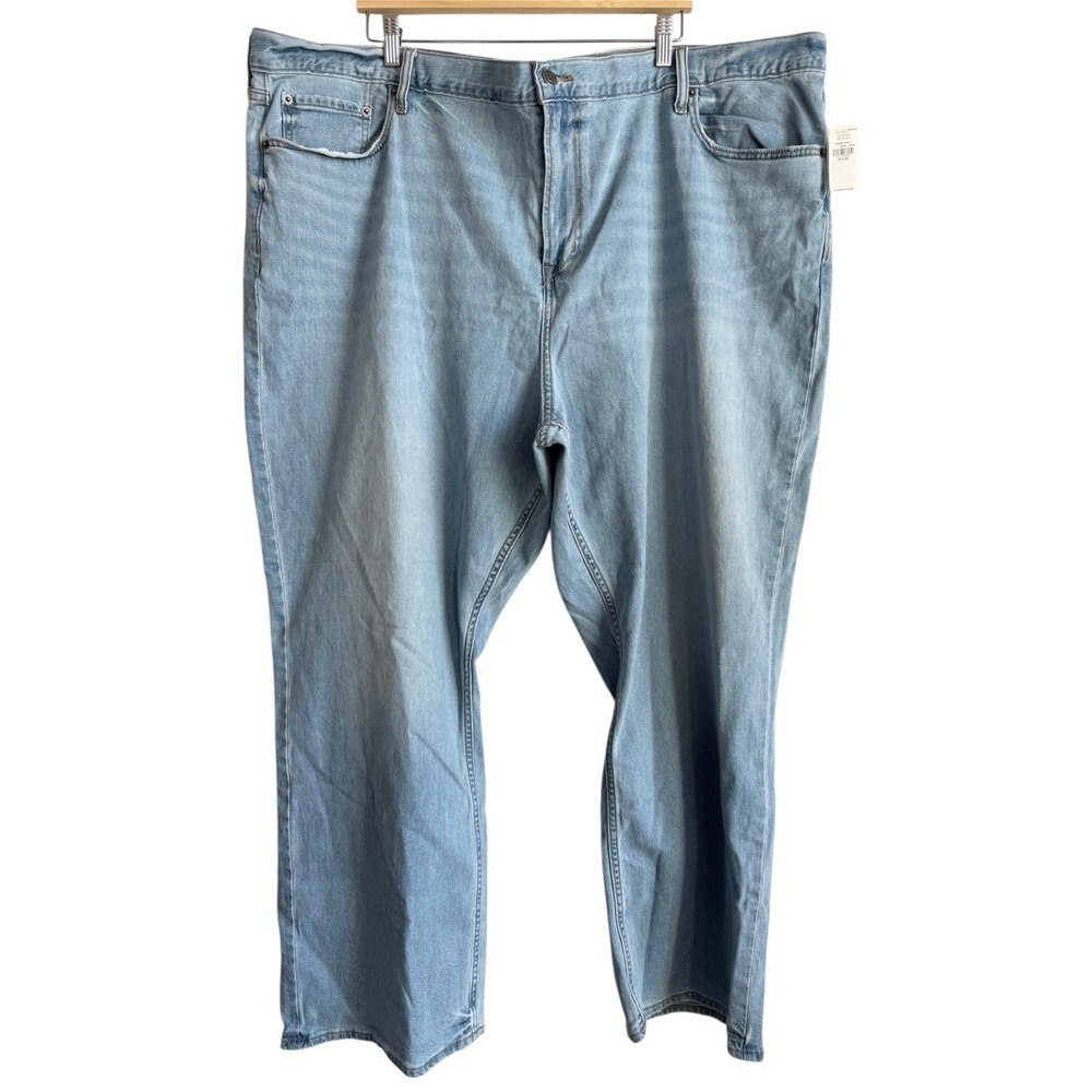 Old‎ Navy Men's Built In Flex Straight Leg Jeans Size 52x30 Cotton Blend NEW
